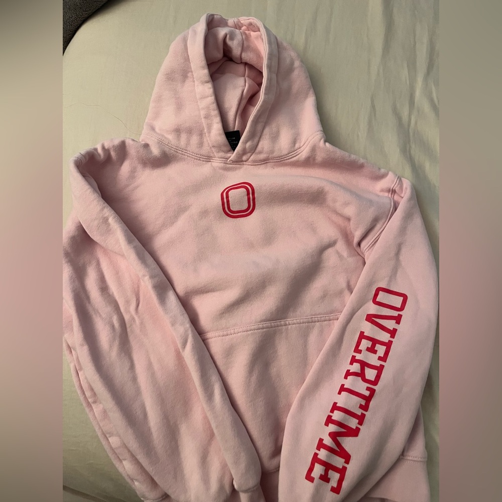 Overtime Kids Pink Hoodie